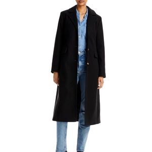 Aqua Notch Collar Coat - 100% Exclusive for Blooming’s Dale